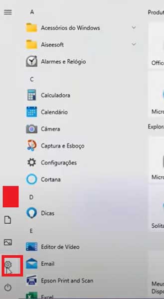 BUSCA DE CONFIGURACOES DE COMPUTADOR NOTEBOOK