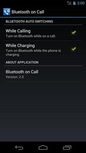 Bluetooth en llamada Android