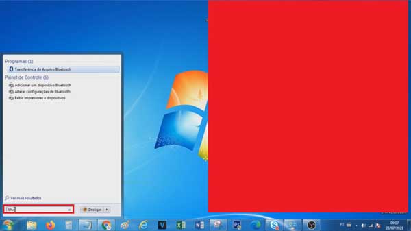 PESQUISA BLUETOOTH WINDOWS 7