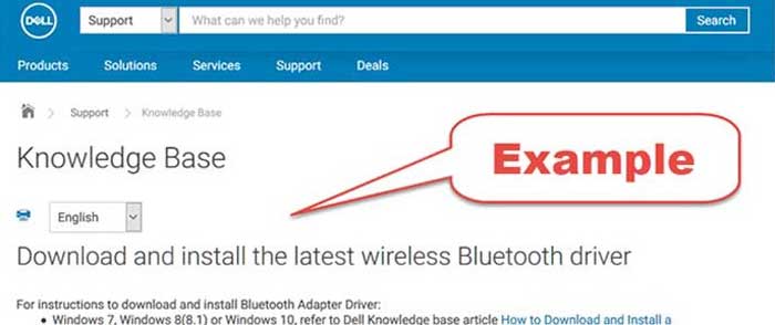 wireless bluetooth driver baixar