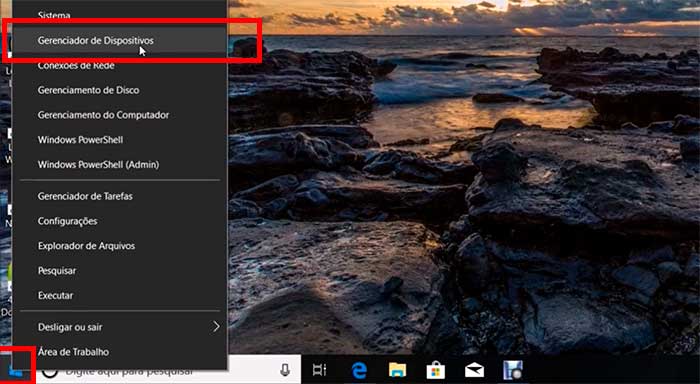 Gerenciador de dispositivos para conectar fones de ouvido Bluetooth no Windows 10